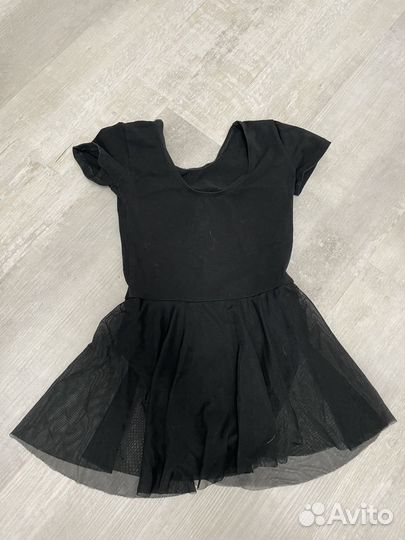 Купальник для танцев черный