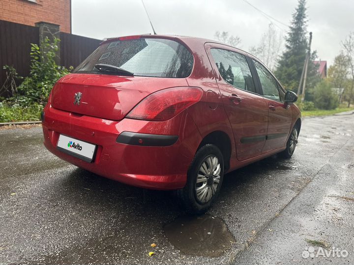 Peugeot 308 1.6 AT, 2008, 86 400 км