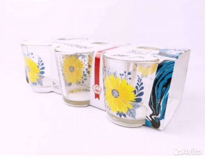 Набор стаканов 6 шт, 250мл