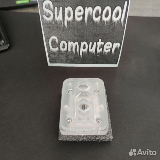 Водоблок Supercool Intel Direct Die lga1700. Акрил