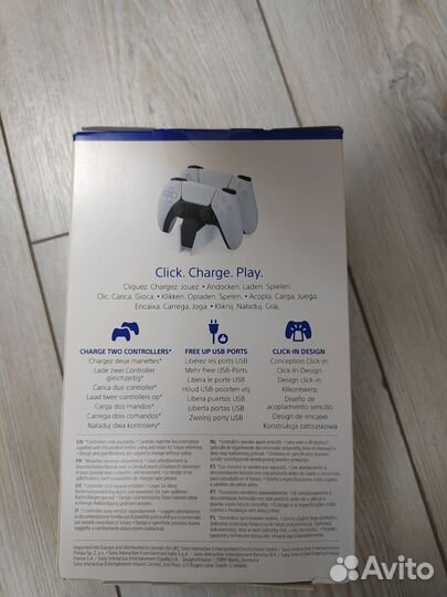Зарядная станция для геймпадов ps5