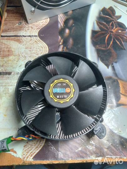 Кулер процеccорный LGA 1155/1156/775 и корпусные