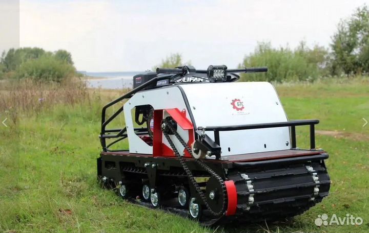 Мотобуксировщик бтс Лонг 20 лс (длинная гусеница)