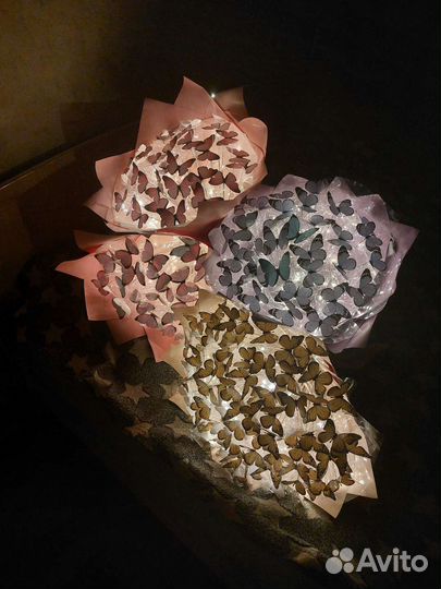 Букет из бабочек