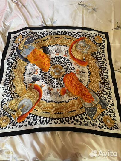 Шелковый платок hermes