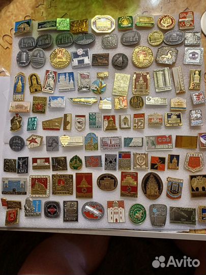 Значки СССР разные темы