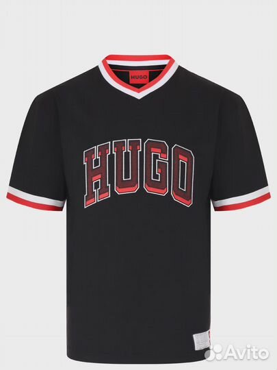 Футболка хлопковая hugo