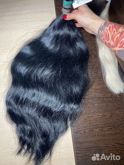 Волосы для наращивания в срезах