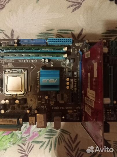 Материнская Плата с процом и памятью видео картой