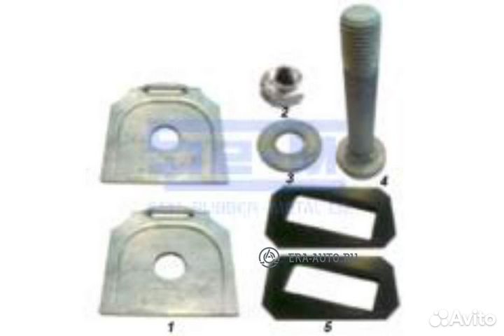 SE-M 10254 р/к пальца рессоры 4пластины,палец,шайб