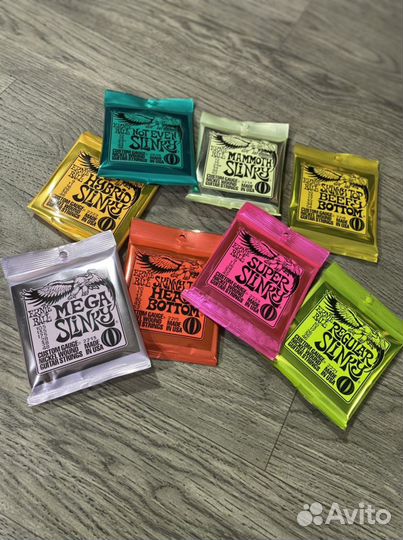 Ernie Ball струны для электрогитары