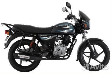 Мотоцикл Bajaj Boxer BM 150 черно-серый