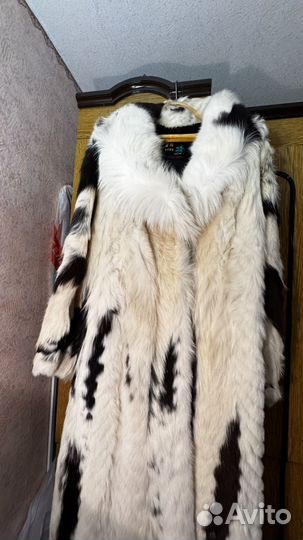 Шуба из собачьего меха р.46-48