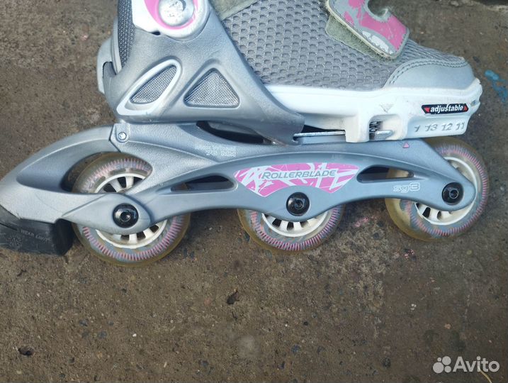 Ролики Rollerblade 28-32 размер регулируемый