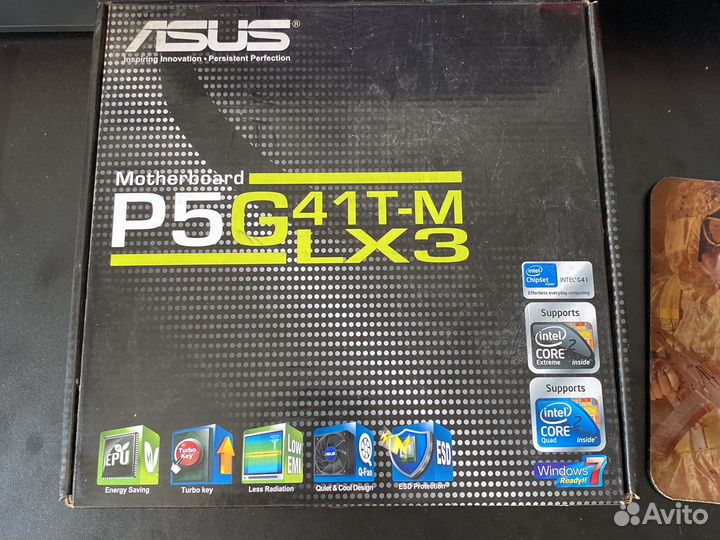 Материнская плата 775