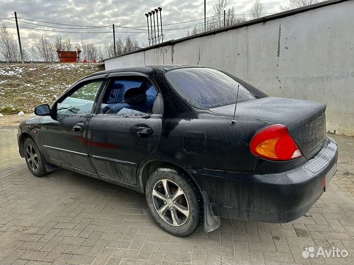 Kia Spectra 1.6 МТ, 2007, 201 000 км