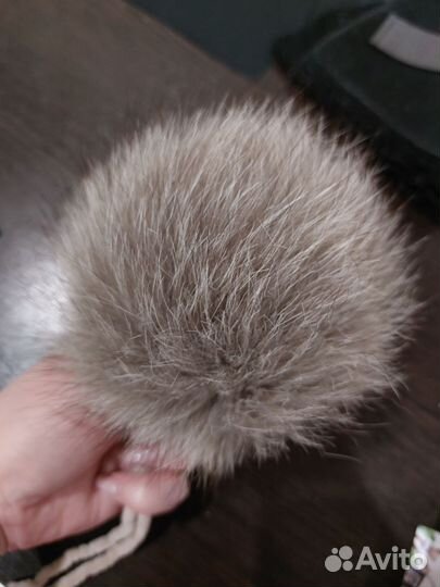 Меховые помпоны натуральные