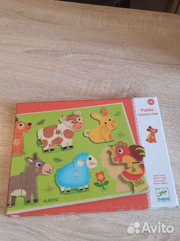 Djeco пазлы для детей от 1 года