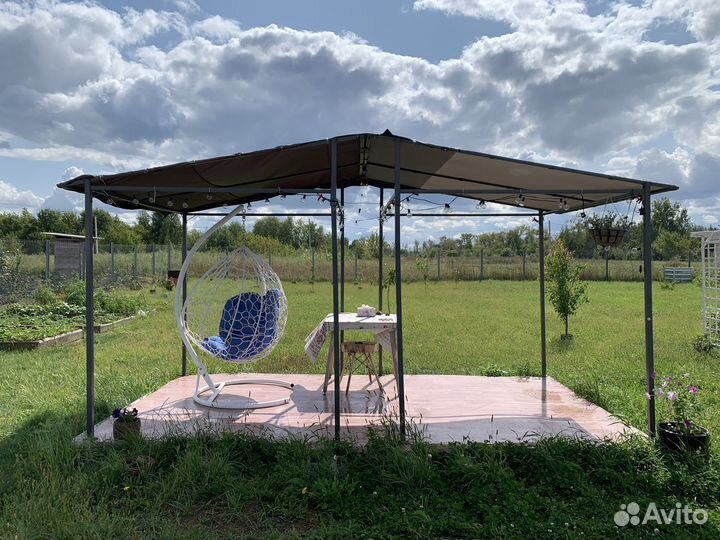 Шатер икеа гуннён. Навес