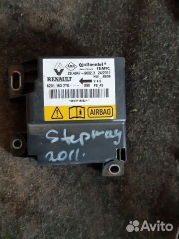 Блок Airbag Renault Sandero 2011