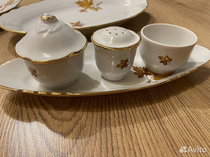 Обеденный сервиз «Клен» Дулево 33 предмета