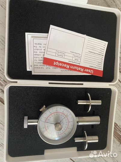 Пенетрометр для измерения плотности фруктов