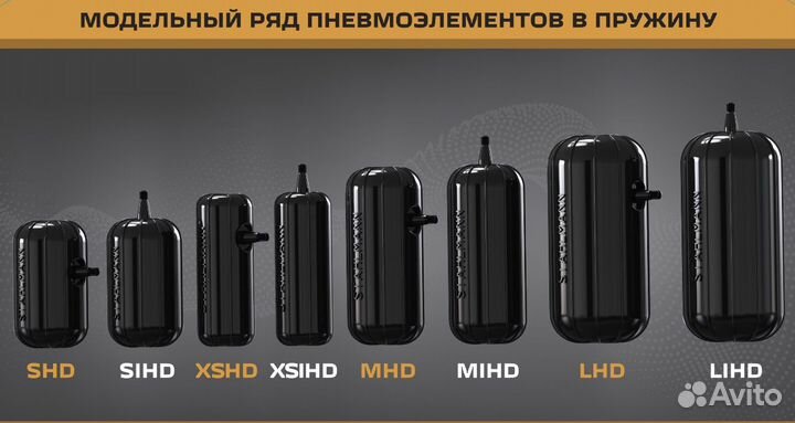 Пневмобаллоны stahlmann в пружины