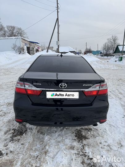 Toyota Camry 2.5 AT, 2017, 127 000 км