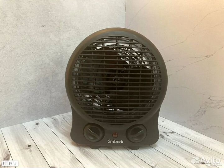 Тепловентилятор Timberk T-FH2-B10S, черный(печеры)