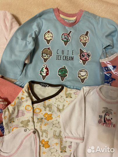 Вещи пакетом на девочку