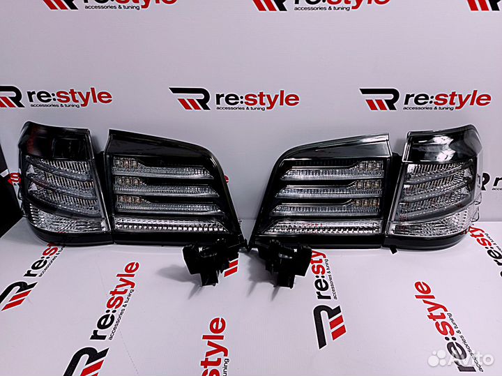 Стопы Lexus LX570 12-15г Дымчатые