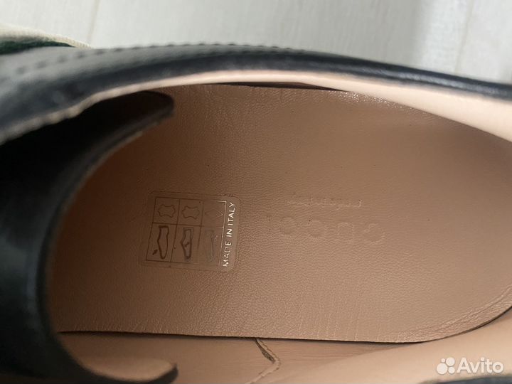 Туфли на платформе gucci