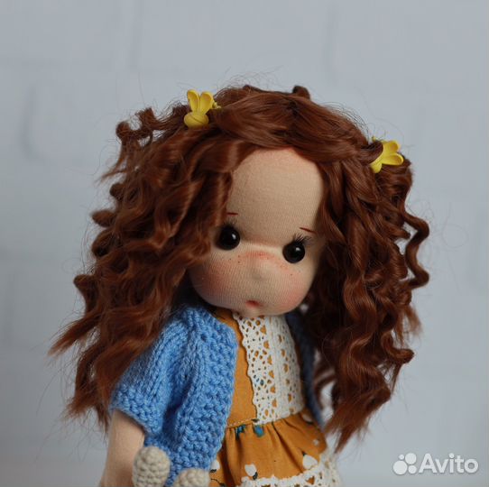 Текстильная интерьерная кукла