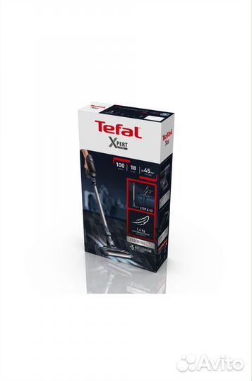 Вертикальный пылесос Tefal Allergy TY6837WO