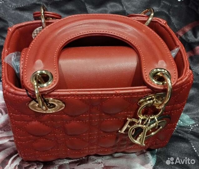 Сумка кожа Dior