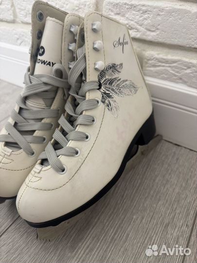 Коньки фигурные 33 размер