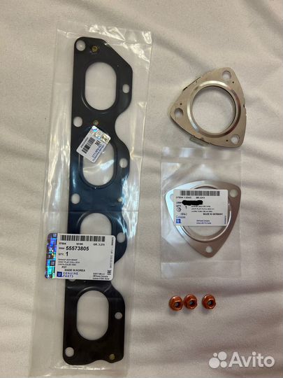 Прокладки выпускного коллектора Chevrolet Opel