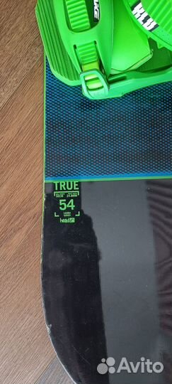 Сноуборд с креплениями 154