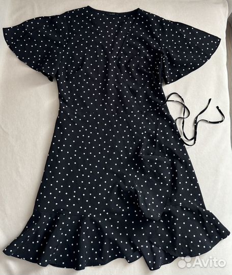 Летнее платье на запах Lime (S)