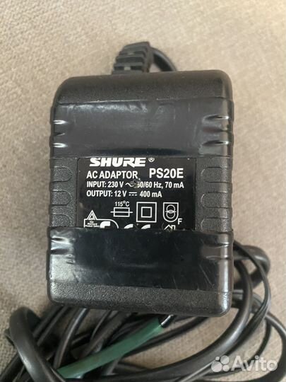 Микрофон с базой shure pg 58