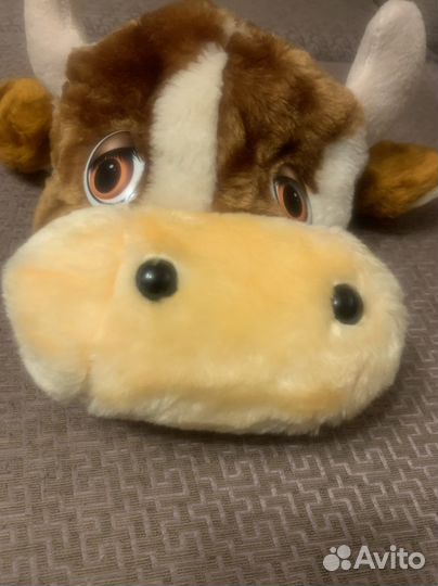 Шапка-кепка маска «Бычок» 0-5 лет до 56 см