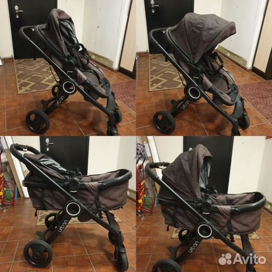 Коляска 2 в 1 Chicco Urban plus