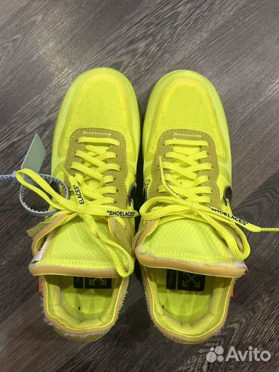 Кроссовки Nike Air Force 1 Low Off-White Volt