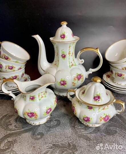 Сервиз кофейный Lichte. ГДР. Германия