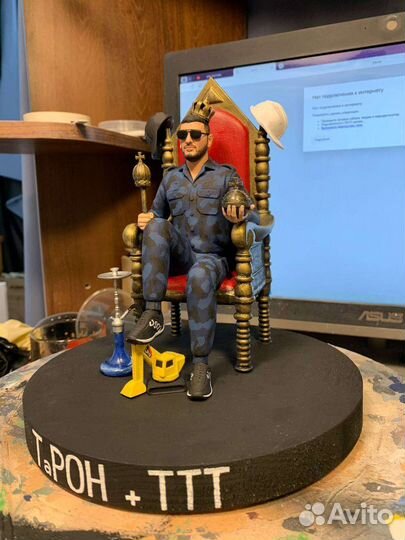 Изготовление статуэток по фото на заказ