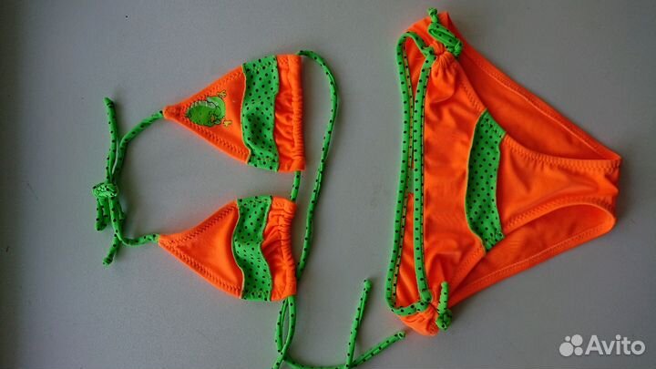 Купальники раздельные 116-122см