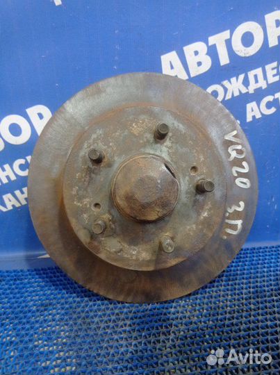 Задний тормозной диск Nissan Cefiro A33 седан VQ20