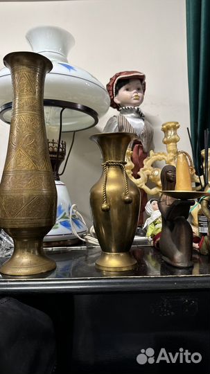 Ваза бронза карандашница Франция