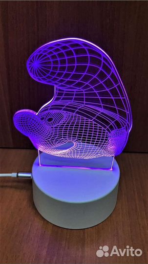 3D Светильник 06ва125