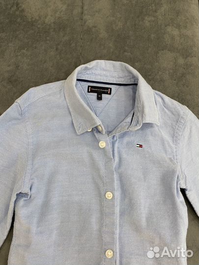 Детские рубашки tommy hilfiger оригинал